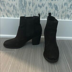 Black Suede Ankle Boots